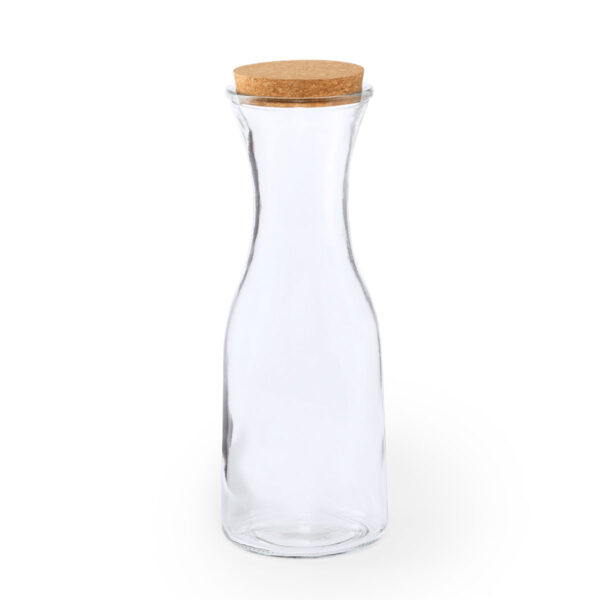 elegante caraffa vetro tappo-in-sughero