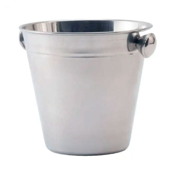 elegante secchiello acciaio